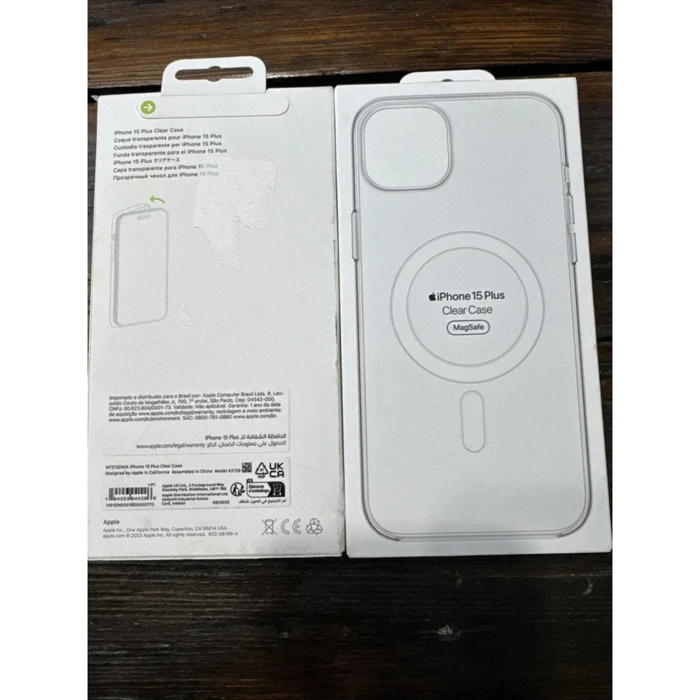 Apple Clear Case with MagSafe iPhone 15 Plus - Open Box